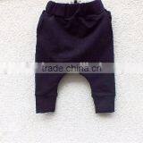 New Design Baby Boy Cotton Leggings Baby Plain Grey Kids Harem Pants Wholesale thumbnail-4