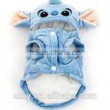 Pet Cartoon Stitch Dog Clothes Puppy Cat Costumes Apparel Winter Coat thumbnail-3