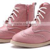 Winter Kids Shoes Safety Soft Sole Leather Kids Boots thumbnail-3