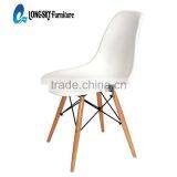 LS-4001 Modern Style White Polypropylene Plastic Chair Wholesale Price thumbnail-2
