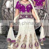 White Lehenga Choli thumbnail-3