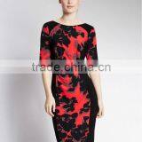 PETITE Floral Wrap Dress Design thumbnail-1