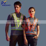 Waterproof Reflective Flashing Yellow Safety Vest With Pockets thumbnail-6