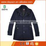 Custom Hot Sale Women's Fashion Plain Worsted Coat thumbnail-1