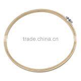 Cross Stitch Supplies Circle Round Natural Bamboo Embroidery Hoops Wood Wholesale thumbnail-1