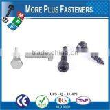 Taiwan M3 M12 M3-0.5 x 10mm DIN 965 Phillips Drive Flat Head Grade A2 Stainless Steel Machine Screw With Double Lock Washer thumbnail-4