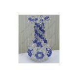 Elegant bead handmade vase for floral stem--HP005