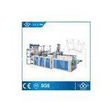 Double Layers Automatic T-shirt Bag Making Machine For Flat / Garbage Bag thumbnail-1