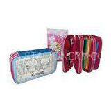 Sky Pattern 3 Zip Pencil Case Triple Pocket Bag With Stationery Filling thumbnail-1