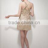 Spring New Design A-line V-neck Short/mini Sequined Evening Dress Lace Party Gowns thumbnail-6