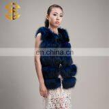 Top High Quality Long Style Fashion Women Raccoon Fur Vest thumbnail-2