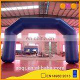 AOQI bule color cheap price outdoor inflatable archway for adverting