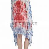 2016 Summer's Beachwear Collection Women's Wear Rayon Tie & Dye Kaftan Cover Ups thumbnail-2