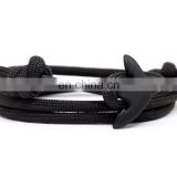 Fabulous Design Single Strip Fish Hook Leather Bracelet Supplier