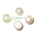 Fresh Water Pearl for Rings, flat back, weight approx 1.4 grams, size 7x10mm.