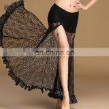 Q-6057 Spainish Sexy Lace Long Lady Belly Dance Skirt thumbnail-2