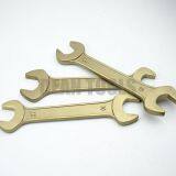 Aluminum Bronze Double Open End Wrench Sparkless Copper Alloy Forged Type High Quality thumbnail-2