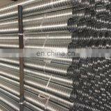 Long Long length galvanized metal iron duck pipe tube Tianjin Supplier steel duck pipe price per meter
