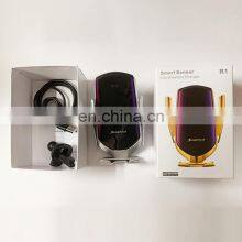 Shenzhen 2020 New Automatic Car Wireless Charger Pad Induction Fast Best Wholesale Magnetic Wireless Charger Car Mount thumbnail-5