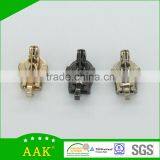 3# Silver Wedding Dresses Invisible Zips With Metallic Color Triangle Hook Slider Quality Choice thumbnail-4