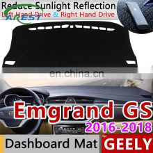 for Geely Emgrand GS 2016 2017 2018 Anti-Slip Mat Dashboard Cover Pad Sunshade Dashmat Protect Carpet Anti-UV Car Accessories