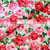 floral fabric in custom printing fabric for bed inT90/C10