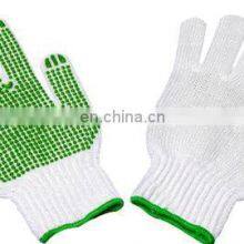 Cheap White Single Side PVC Dot Cotton Gloves thumbnail-2