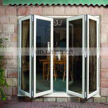 Balcony Exterior Folding Clear Glass Door thumbnail-2