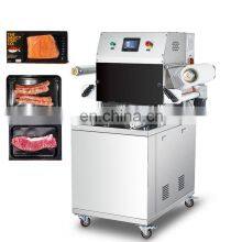 Automatic Skin Vacuum Packaging Machine Sausage Fish Meat Skin Packing Machine thumbnail-3