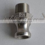 Male Camlock Quick Disconnect , Stainless Steel, Homebrew Fitting, 1/2" MPT