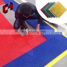 2Cm Thickness Gray Machinery Plastic Grating Trade Show Exercise Floor Mat Car Washing Grate Flooring For Home Room thumbnail-5