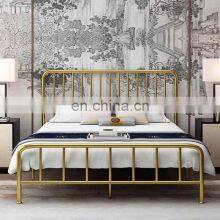 Popular Design Folding Bed Bedroom Furniture Metal Bed Double Bed thumbnail-4