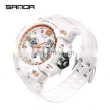 SANDA 942 Women Men Digital Watch Fashion Sports Waterproof Watch Analog Digital Watches Men Wrist Shock thumbnail-1
