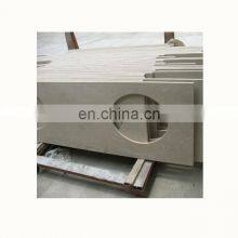 Light Beige Marble Bathroom Vanity Tops