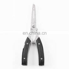 High Grade Multifunction NINJA PRO NP681 Lure Pliers Curved Mouth Fishing Pliers Stainless Steel Fishing Line Tongs thumbnail-1