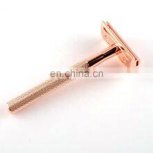 Modern Stylish Man Women Durable Reusable Eo-friendly Reusable Metal Razor Pocket Double Edge Shaving Safe Safety Razor thumbnail-4