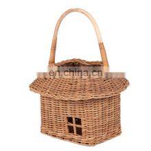 Set Of 2 Rattan Small Basket For Children Handicraft Kid Basket Bag Wicker Kids Bag Wholesale Supplier thumbnail-5