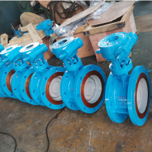 D943H-16C Stainless Steel Electric Butterfly Valve Three Eccentric Electric Hard Sealing Butterfly Valve thumbnail-4