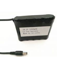 18.5V 18V 3350mAH Battery Pack LG FIL 18650 Lithium li Ion Cell for Camera thumbnail-4