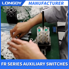 Auxiliary Switch Circuit Breaker Rail Transportation High Voltage Switch Pure Silver Contact PA66 Shell thumbnail-3