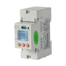 Din Rail Plastic Enclosure Low Power Consumption Energy Meter LCD Display Electrical Metering Equipment For Sale ADL100-ET