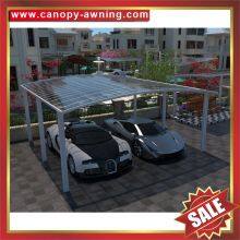 Backyard Aluminum Polycarbonate Park Cars Canopy Awning Garage Carport Shelter for Sale