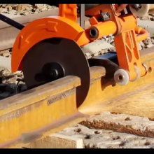Petrol Engine Railway Track Cutting Machine Price thumbnail-2