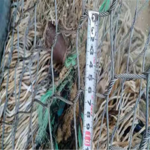 SS316 Ferrule Diamond Flexible Inox Stainless Steel Wire Cable Net Rope Mesh thumbnail-3