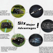 Vigorun Tech VTLM600 Low Maintenance RC Mower Integrated Brushless Drive System With Required Loncin 224cc OHV 4.5kW CE EPA thumbnail-6