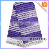 Mitaloo MFL0123 Nigerian Tulle Lace 100% Polyester for Garment