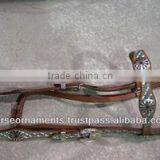 Leather Painted New Head Stall thumbnail-1