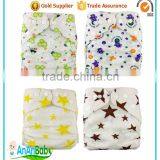 AnAnBaby On Sales Printed Cloth Diaper for Baby With Microfiber Inserts All In One Size Quality Choice
