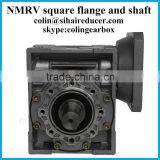 NMRV040 Square Flange With Customized Shaft Worm Gearbox