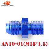 An10-m18x1.5 Male Aluminium Hose Fitting Adatper